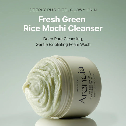 Fresh Green Rice Mochi Cleanser (120g)