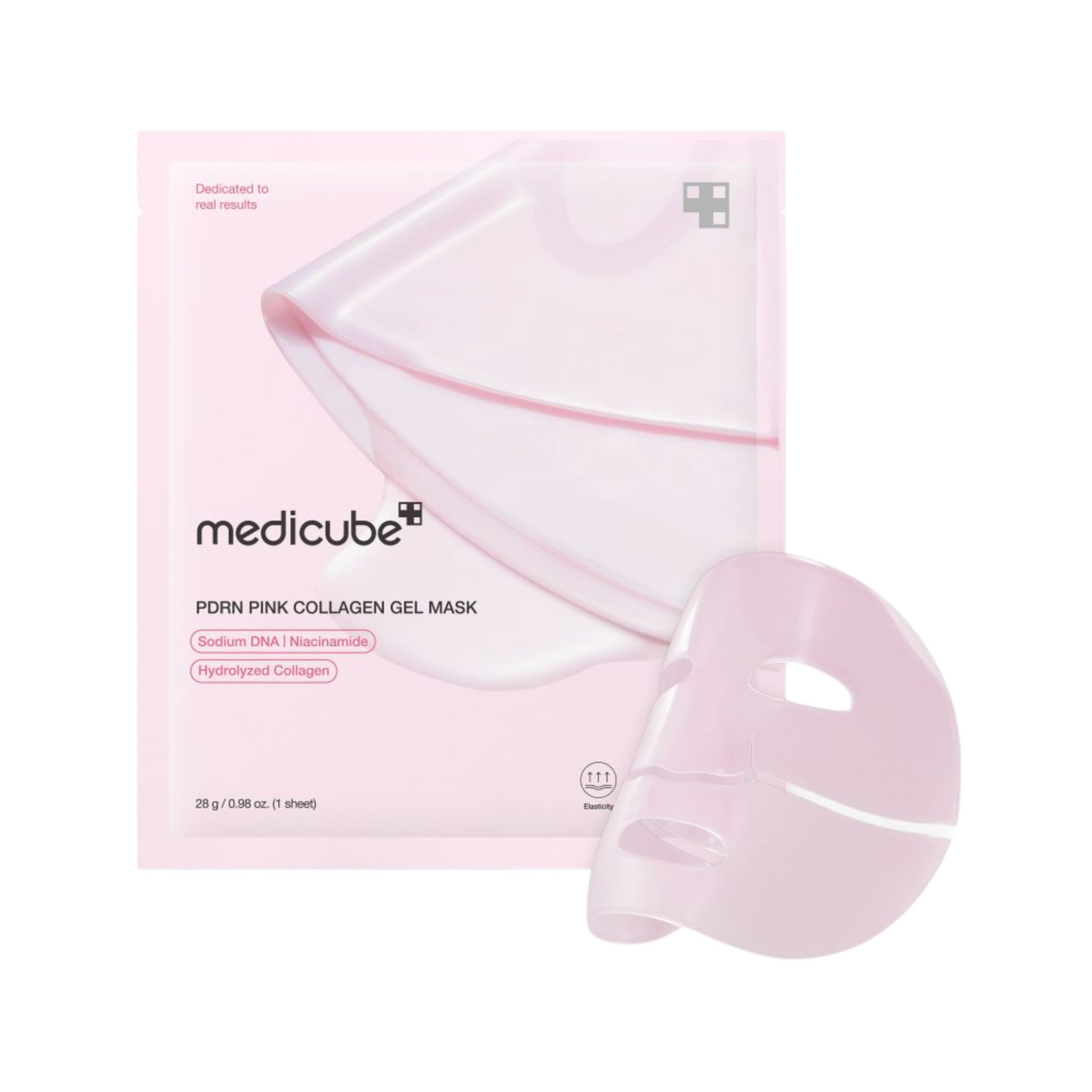 PDRN Pink Collagen Gel Mask (28 g × 1 sheet)