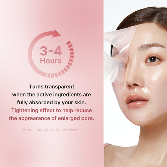 PDRN Pink Collagen Gel Mask (28 g × 1 sheet)