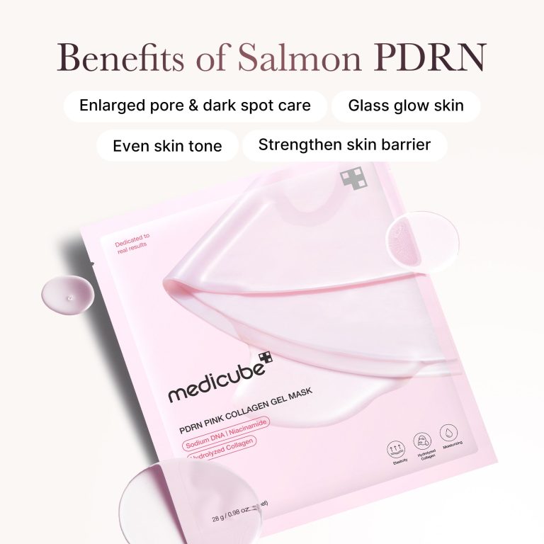 PDRN Pink Collagen Gel Mask (28 g × 1 sheet)