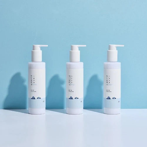 Removedor de Maquillaje 1025 Dokdo Cleansing Milk 200ml de Round Lab, desmaquilla e hidrata la piel