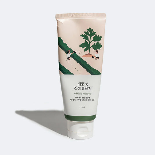 Espuma Limpiadora Calmante de Artemisa 150ml de Round Lab, limpia y calma la piel