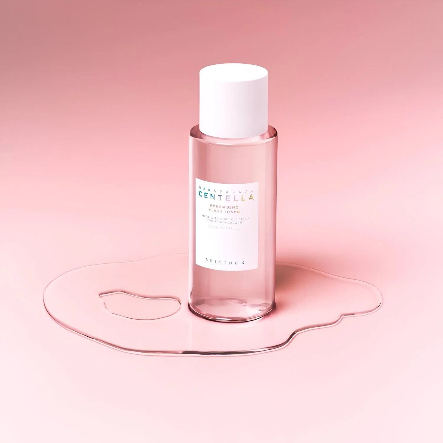 Tónico Poremizing Clarificante Madagascar Centella 210ml de Skin1004, tonifica, reduce poros y calma la piel