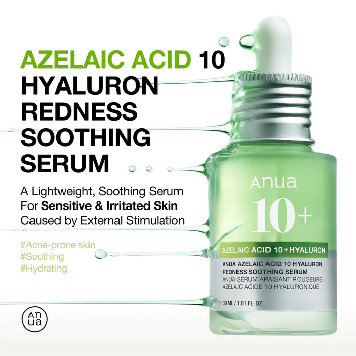 Azelaic Acid 10 Hyaluron Redness Soothing Serum (30ml)