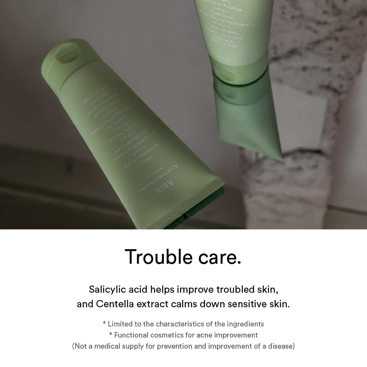 Heartleaf Limpiador Facial Antiacné 150ml de Abib, ideal para piel propensa al acné