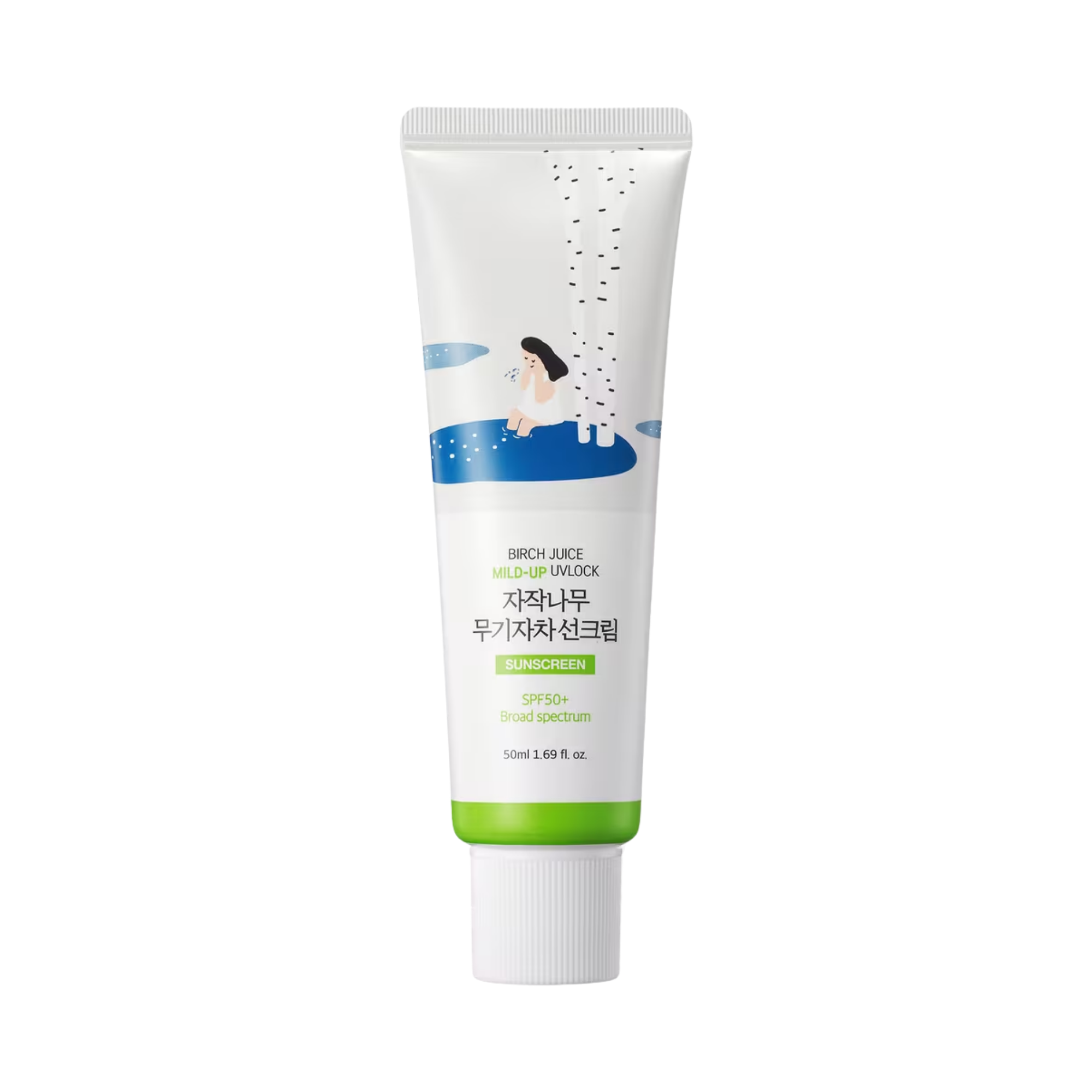 Birch Juice Mild-Up Sunscreen SPF 50+ PA++++ (50ml)
