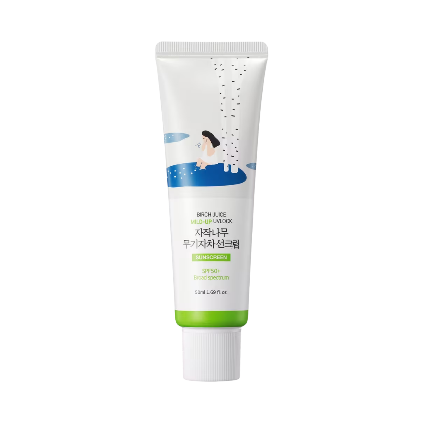 Birch Juice Mild-Up Sunscreen SPF 50+ PA++++ (50ml)