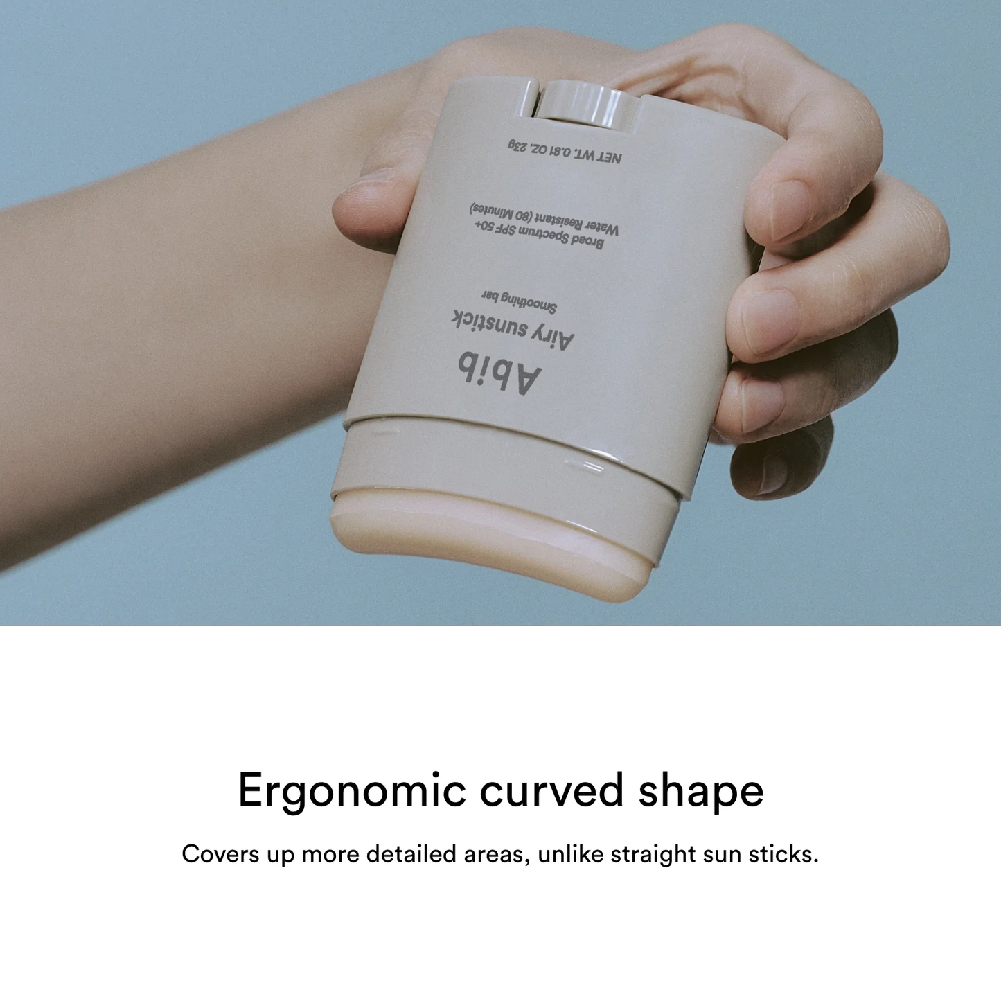 Protector Solar en Barra Airy Sunstick 23g de Abib, protección solar ligera y práctica